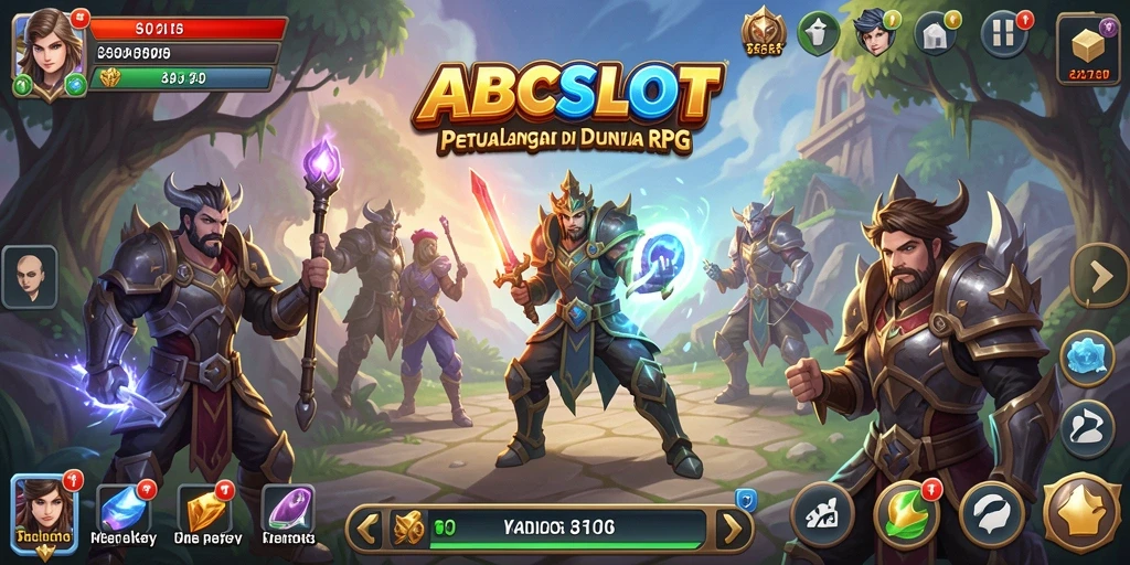 Gameplay menakjubkan di dunia RPG yang penuh petualangan.
