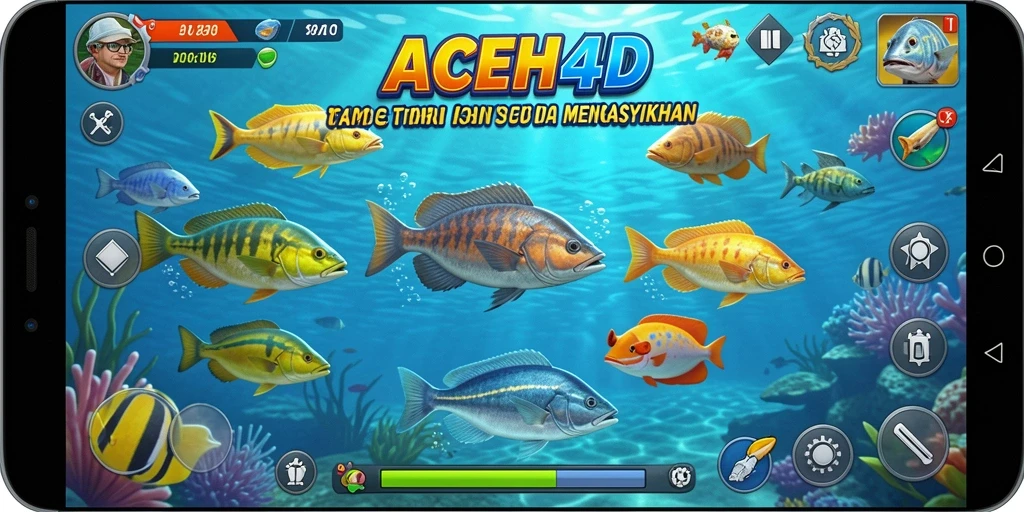 Tampilkan aksi menembak ikan yang seru di ACEH4D.