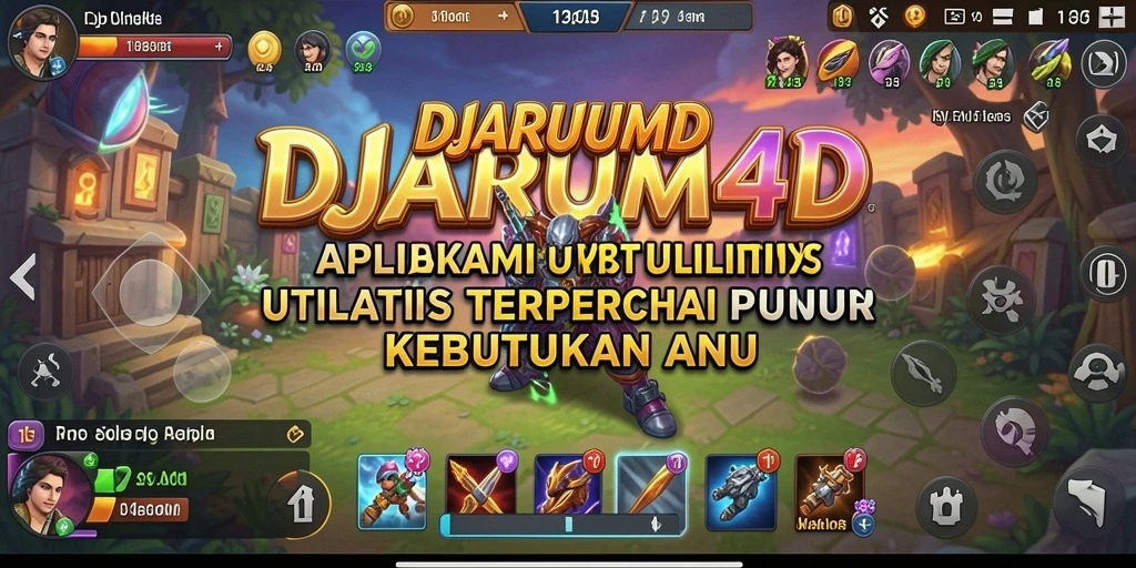 Screenshot utama <strong>DJARUM4D</strong> menampilkan antarmuka pengguna yang menarik dan fungsional.