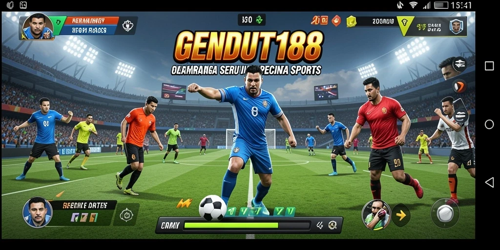 Tampilan menarik dari gameplay GENDUT188 dalam permainan olahraga.