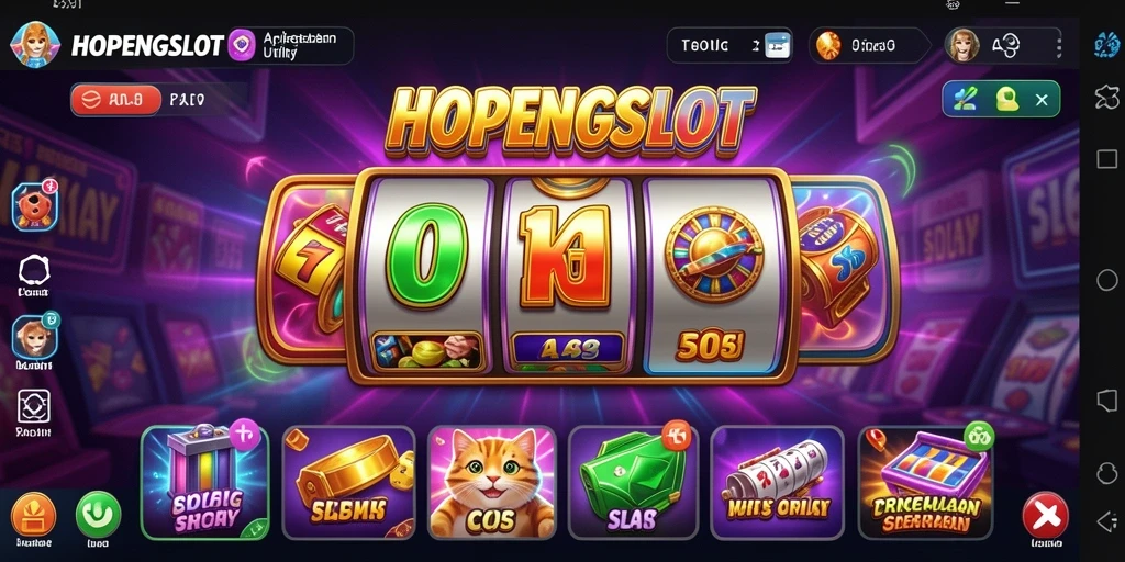Tampilan antarmuka HOPENGSLOT yang intuitif dan fungsional.