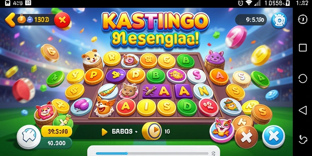 Tampilan menarik dari gameplay Bingo di KASTOTO yang penuh tantangan.