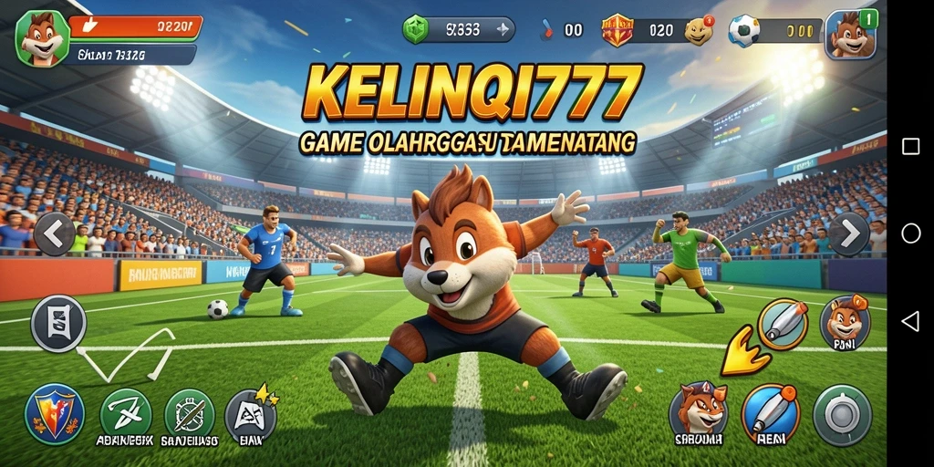 Screenshot gameplay KELINCI777 menampilkan aksi olahraga yang mendebarkan.
