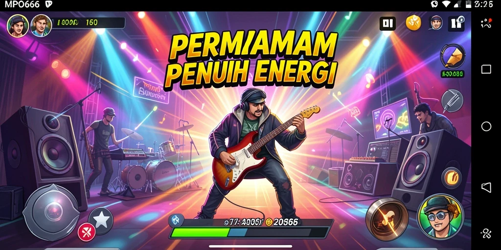 Screenshot MPO666 menampilkan gameplay yang seru dan interaktif.