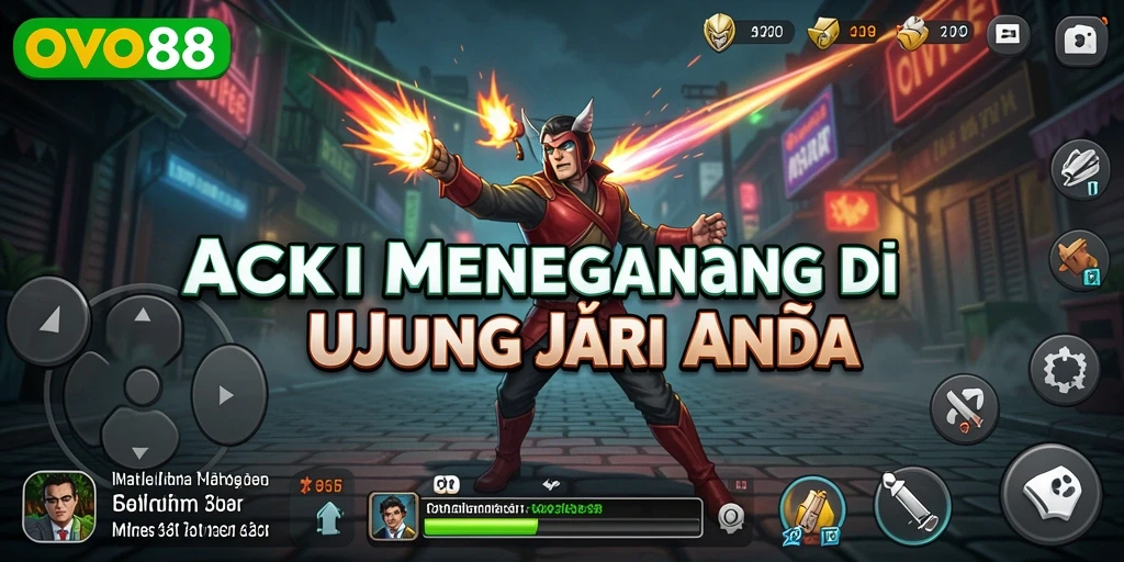 Gameplay aksi OVO88 yang seru dan mendebarkan.