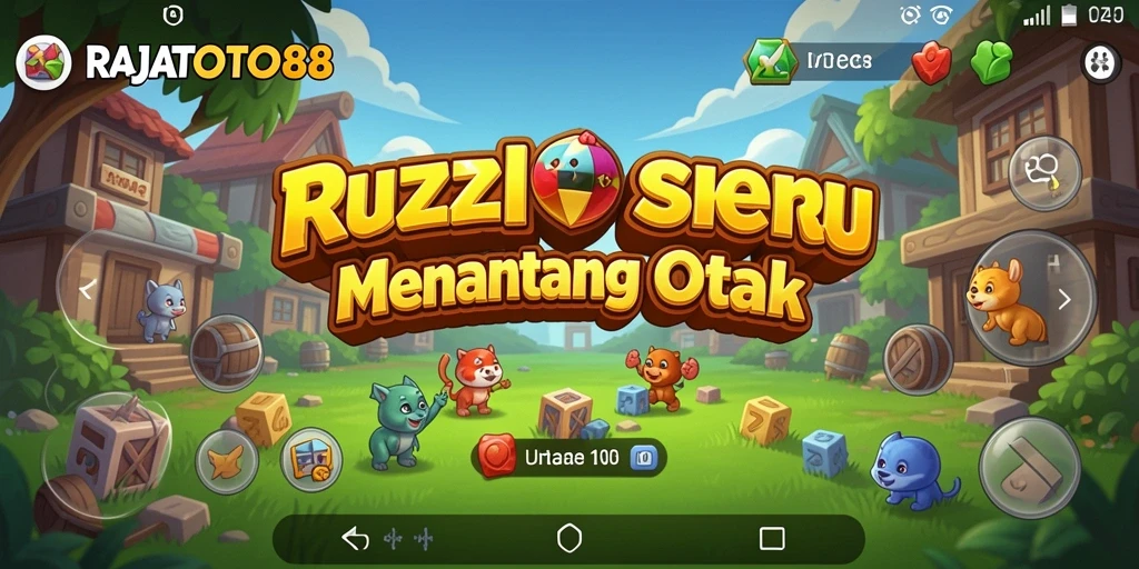 Screenshot RAJATOTO88 menampilkan gameplay seru dengan tantangan Puzzle.