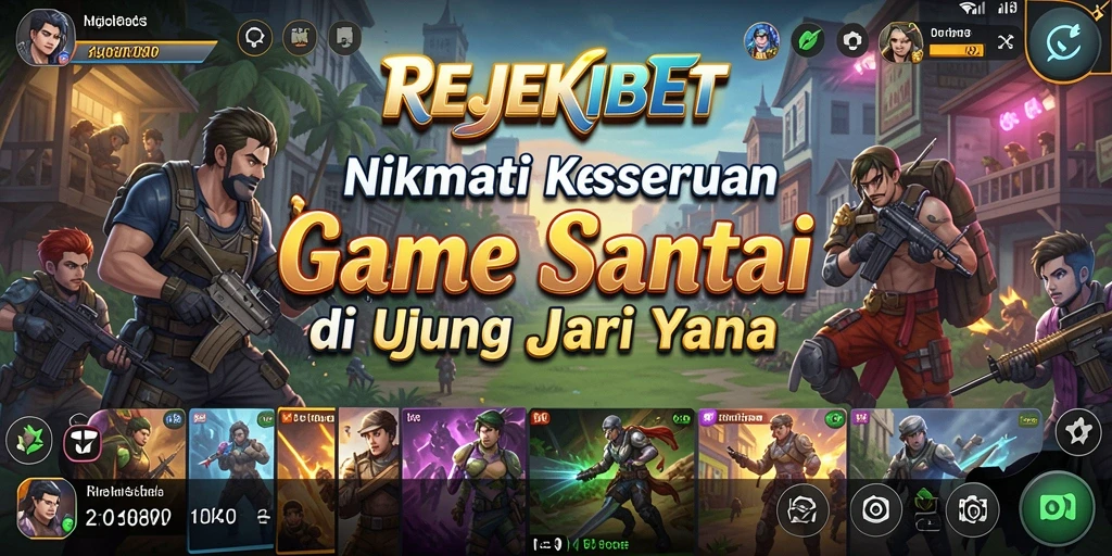 Tampilan gameplay seru dari REJEKIBET dengan berbagai tantangan.