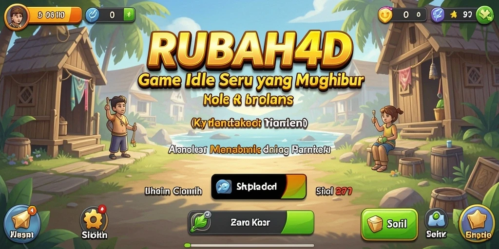 Tampilan menarik dari gameplay RUBAH4D yang penuh warna dan menyenangkan.